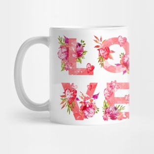 Floral Love Mug